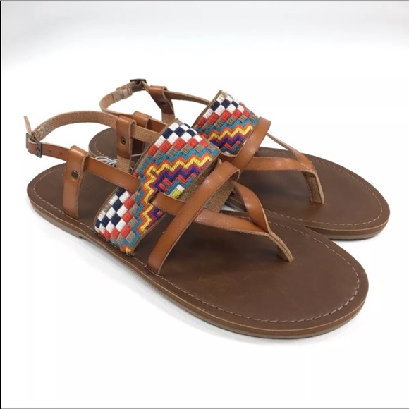 Blackbrown 6 Sandals Twotoned Mossimo Size Color T g76vYfymbI